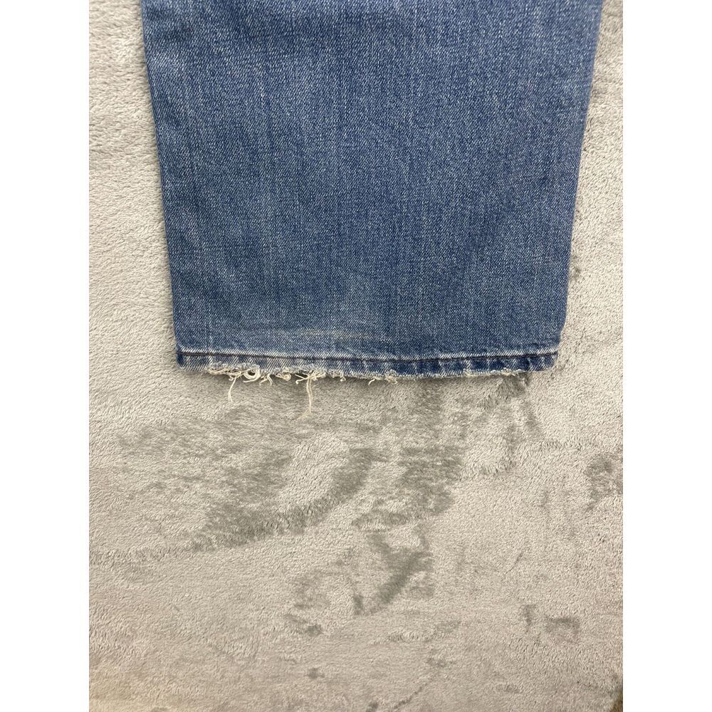 MossIssue Men's Jeans Size 40X30 (Actual 40x29) Blue Denim Baggy Button Fly - Picture 11 of 12